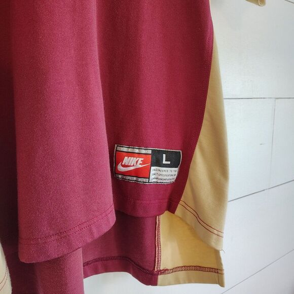 VTG 90s RARE Men's Authentic Nike FSU Basketball Warm Up Team Issued Game L - Picture 7 of 10